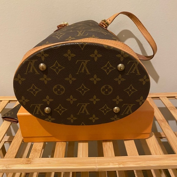 Authentic Vintage Louis Vuitton Bucket Bag pm and rare multicles 4/ key … - Picture 5 of 17
